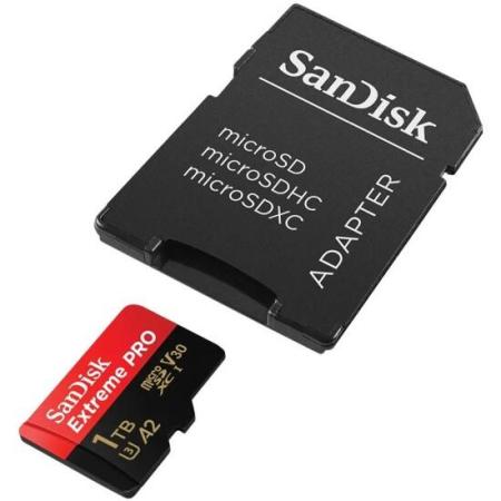 Карты памяти SanDisk Extreme PRO microSDXC SDSQXCD-1T00-GN6MA 1TB (с адаптером) [SDSQXCD-1T00-GN6MA]