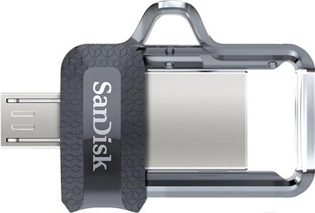 USB Flash SanDisk Ultra Dual M3.0 64GB [SDDD3-064G-G46] [SDDD3-064G-G46]