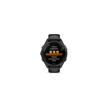Умные часы и браслеты Garmin Forerunner 265S (черный/желтый) [010-02810-13]