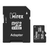 Карты памяти Mirex microSDHC UHS-I (Class 10) 32GB + адаптер [13613-ADSUHS32] [13613-ADSUHS32]