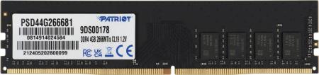 Оперативная память Patriot Signature Line 4GB DDR4 PC4-21300 PSD44G266681 [PSD44G266681]