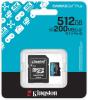 Карты памяти Kingston Canvas Go! microSDXC 512GB SDCG4/512GB (с адаптером) [SDCG4/512GB]