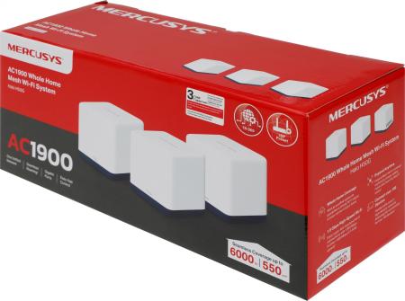 Беспроводные маршрутизаторы Mercusys Halo H50G (3 шт) [Halo H50G(3-pack)]