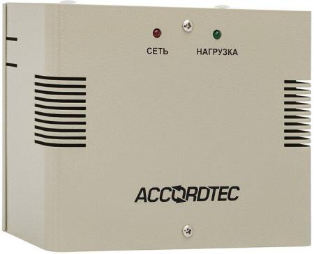 Источники бесперебойного питания AccordTec ББП-20 Lite (металл серый) [AT-06087, 8370270]