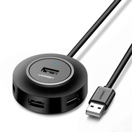 USB-хабы и док-станции Ugreen CR106 20277 (черный) [20277]