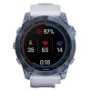 Умные часы и браслеты Garmin Fenix 8 43мм (серебристый, белый ремешок) [010-02903-00]