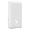Портативные зарядные устройства Baseus Magnetic Wireless PPCX020002 6000mAh (белый) [PPCX020002]