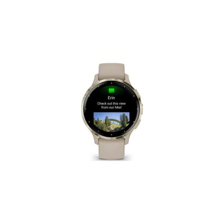 Умные часы и браслеты Garmin Venu 3S (френч-грей, с силиконовым ремешком) [010-02785-02]