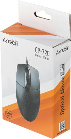 Мыши A4Tech OP-720 (черный) [OP-720 USB (BLACK)]