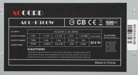 Блоки питания Accord ACC-P300W