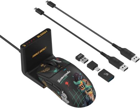 Мыши A4Tech Bloody R72 Ultra Duo (черный) [4711421000970]