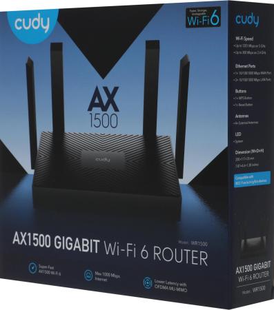 Беспроводные маршрутизаторы Cudy WR1500 1.0