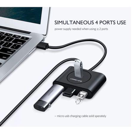 USB-хабы и док-станции Ugreen CM473 20805 [20805]