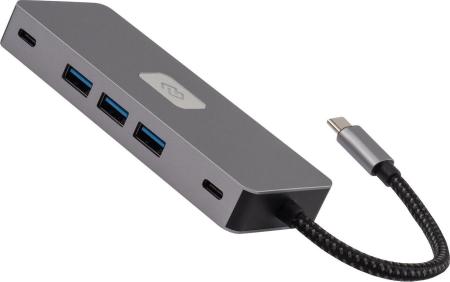 USB-хабы и док-станции Digma DS-810 [DS-810, 2023141, 4630143157079]