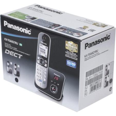 Радиотелефоны DECT Panasonic KX-TG6821RUB
