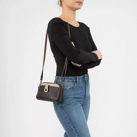 Женские и мужские сумки Poshete 886-88085K-DBC (коричневый) [886-88085K-DBC]