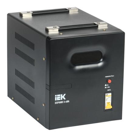 Стабилизаторы, сетевые фильтры, удлинители IEK Expand 3кВА [IVS21-1-003-11]