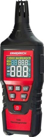 Метеостанции, гигрометры и термогигрометры Ermenrich Wett TU30 82960 [82960]