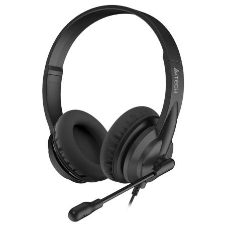 Наушники и гарнитуры A4Tech HU-10 (черный)