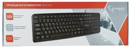 Клавиатуры Gembird KB-8320U-BL