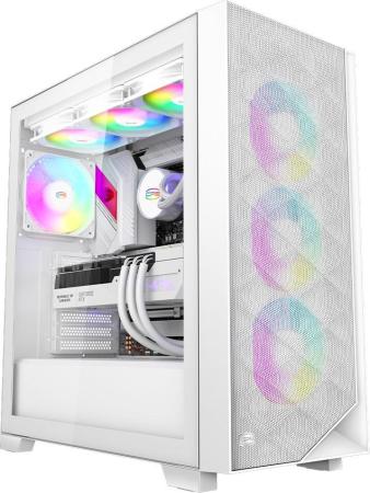 Корпуса PCCooler C3D510 ARGB (белый) [C3D510-WHP3-GL, 6940526106951]