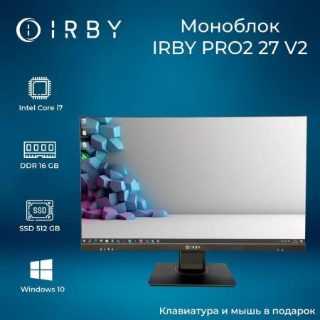 Моноблоки IRBY Pro2 27 v2-B-i7127-16-0-480-N-H610-012