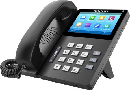 Проводные телефоны Flyingvoice FIP15G Plus [FIP15G Plus черный, 6973110730225]