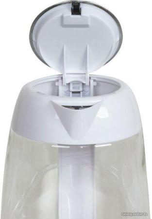 Электрочайники и термопоты JVC JK-KE1705 (белый/серебристый) [JK-KE1705 white]