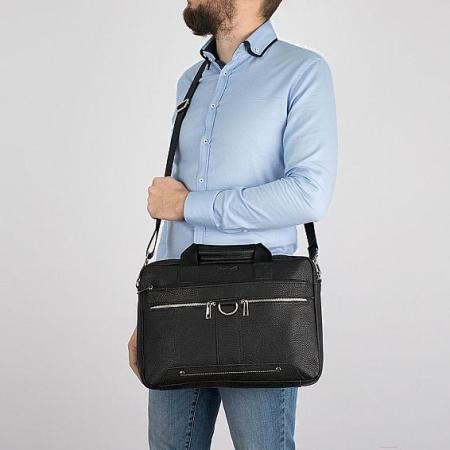 Женские и мужские сумки Poshete 196-3060BLK (черный) [196-3060BLK]