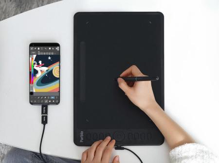 Графические планшеты Parblo Intangbo M (черный)