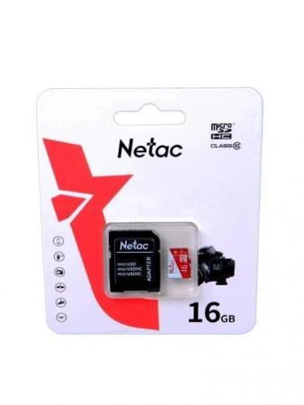 Карты памяти Netac microSDXC NT02P500ECO-016G-R [NT02P500ECO-016G-R]
