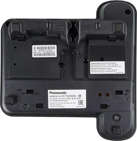 Проводные телефоны Panasonic KX-TS2352RUB (черный) [KX-TS2352RUB]