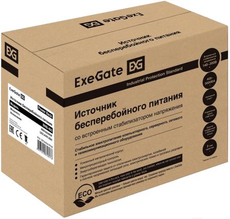 Источники бесперебойного питания ExeGate BNB-400.LED.AVR.EURO EP244541RUS [EP244541RUS]