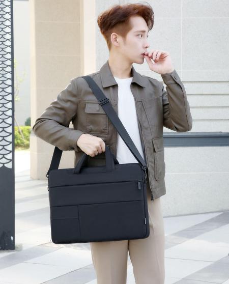 Женские и мужские сумки Miru Hiding 15.6 MLB-1043 (черный) [MLB-1043]