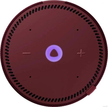 Беспроводные и портативные колонки Яндекс Станция Лайт 2 (фиолетовый) [YNDX-00026VIO]