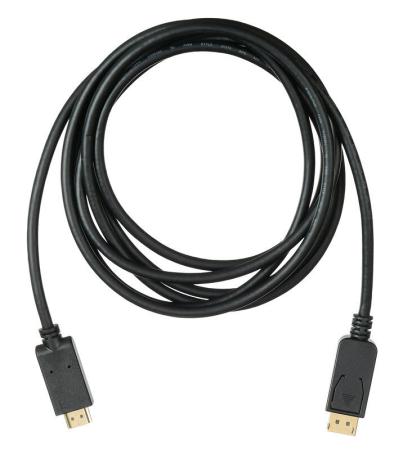Кабели, адаптеры, разветвители Buro BHP-DPP-HDMI-3 (3 м, черный) [BHP-DPP-HDMI-3]