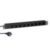 Стабилизаторы, сетевые фильтры, удлинители ExeGate ServerPro PDU-19H905 Al-9S-EU3CU [EX280851RUS]