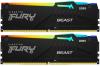 Оперативная память Kingston FURY Beast RGB 2x8ГБ DDR5 6000 МГц KF560C36BBEAK2-16 [KF560C36BBEAK2-16]