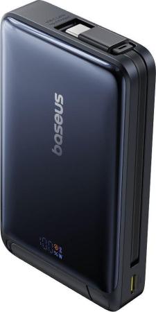 Портативные зарядные устройства Baseus Nomos Qi2 Magnetic Power Bank 10000mAh (черный) [P10078800123-00]