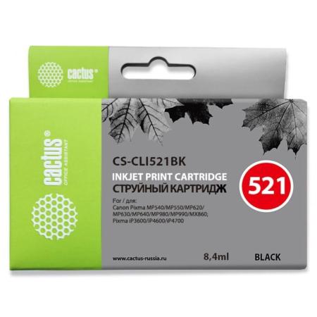 Картриджи для принтеров и МФУ CACTUS CS-CLI521BK