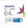 USB Flash ADATA C008 White+Blue 64 Гб (AC008-64G-RWE)