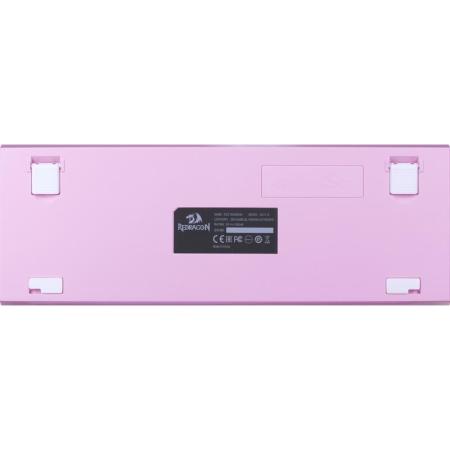 Клавиатуры Redragon Fizz (розовый/белый) [70672]