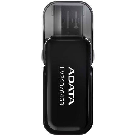 USB Flash ADATA UV240 64GB (черный) [AUV240-64G-RBK]