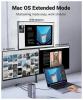 USB-хабы и док-станции Ugreen USB C Triple Display Docking Station 12-in-1 90325 [90325]
