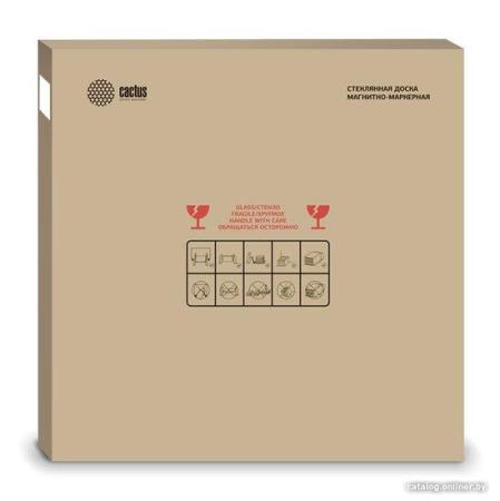 Офисные доски, флипчарты CACTUS CS-GBD-120x150-BK