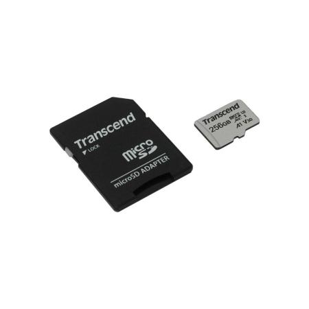 Карты памяти Transcend microSDXC 300S 256GB (с адаптером) [TS256GUSD300S-A]