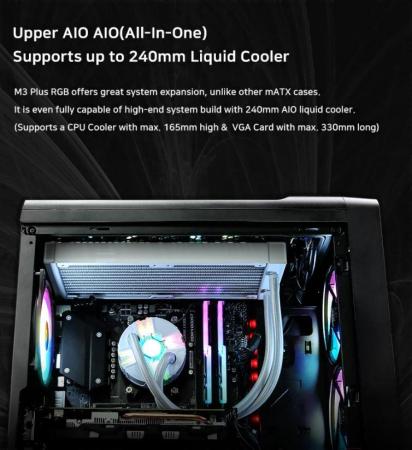 Корпуса Zalman M3 Plus RGB