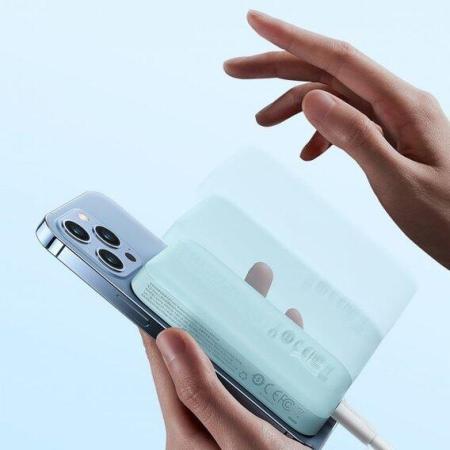 Портативные зарядные устройства Baseus Magnetic Wireless PPCX020002 6000mAh (белый) [PPCX020002]