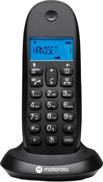 Радиотелефоны DECT Motorola C1001CB+ (черный)