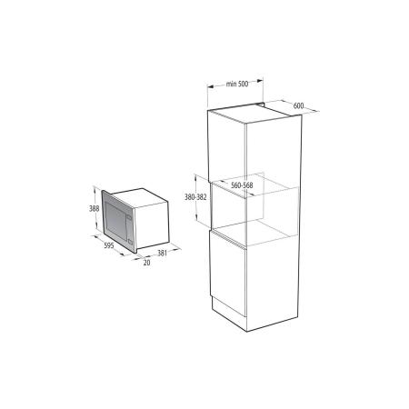 Микроволновые печи Gorenje BM251SG2WG